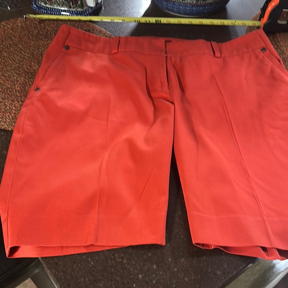 Etcetera Bermuda shorts, new without tags burnt orange color